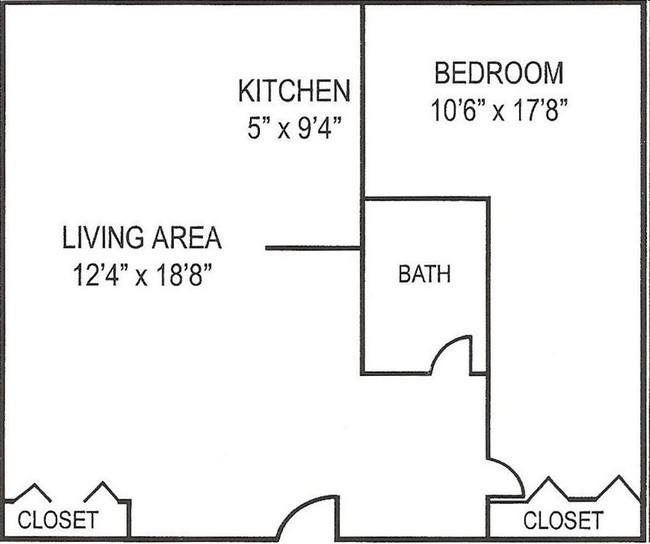 1BR/1BA - Barcroft
