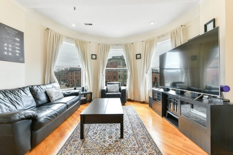 Living room 1 - 492 Massachusetts Ave