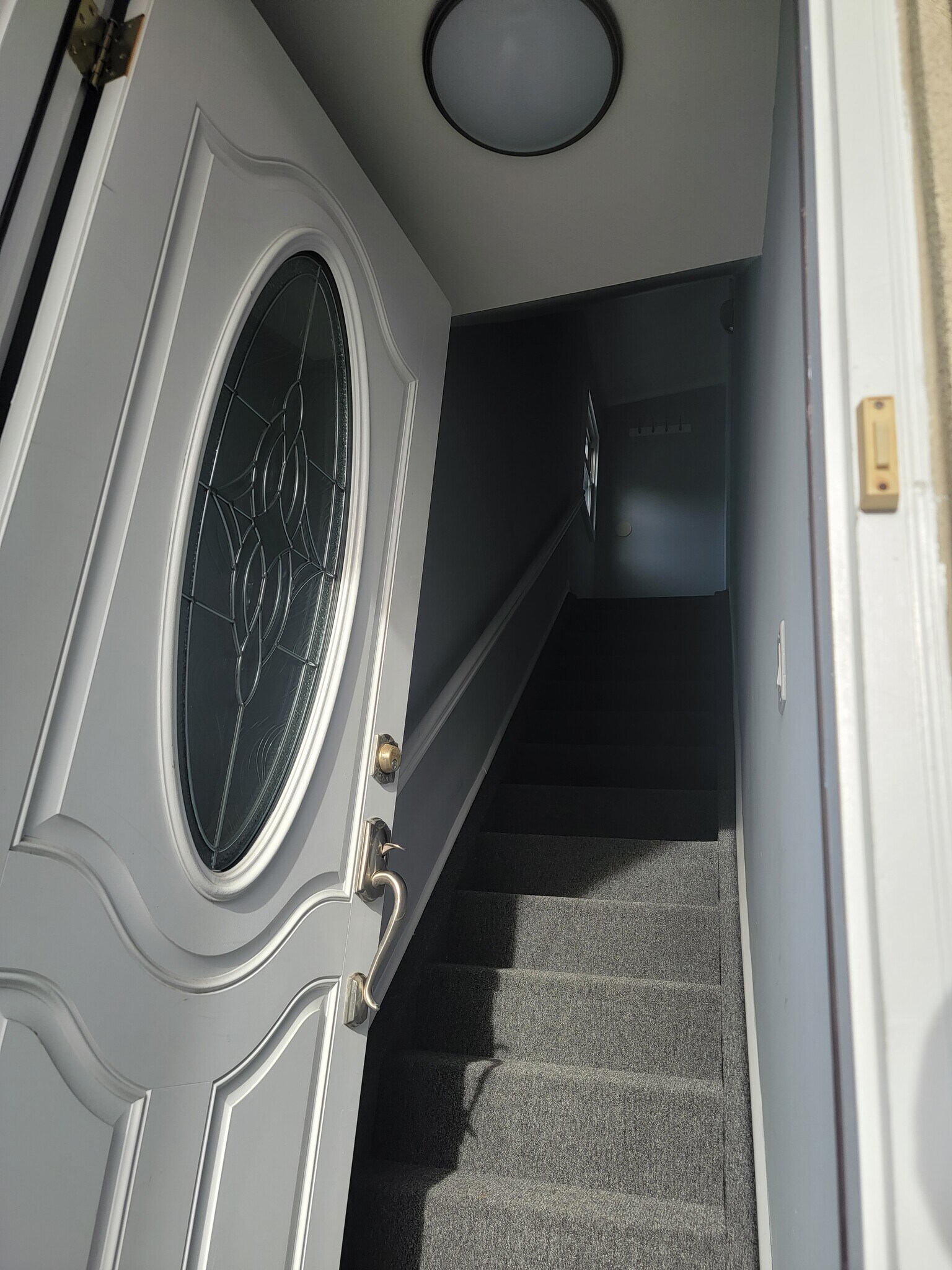 Stairs to unit - 12 Ridge Ave