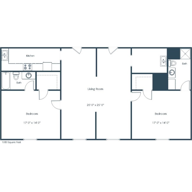 Floorplan - Riverpark Apartment Community
