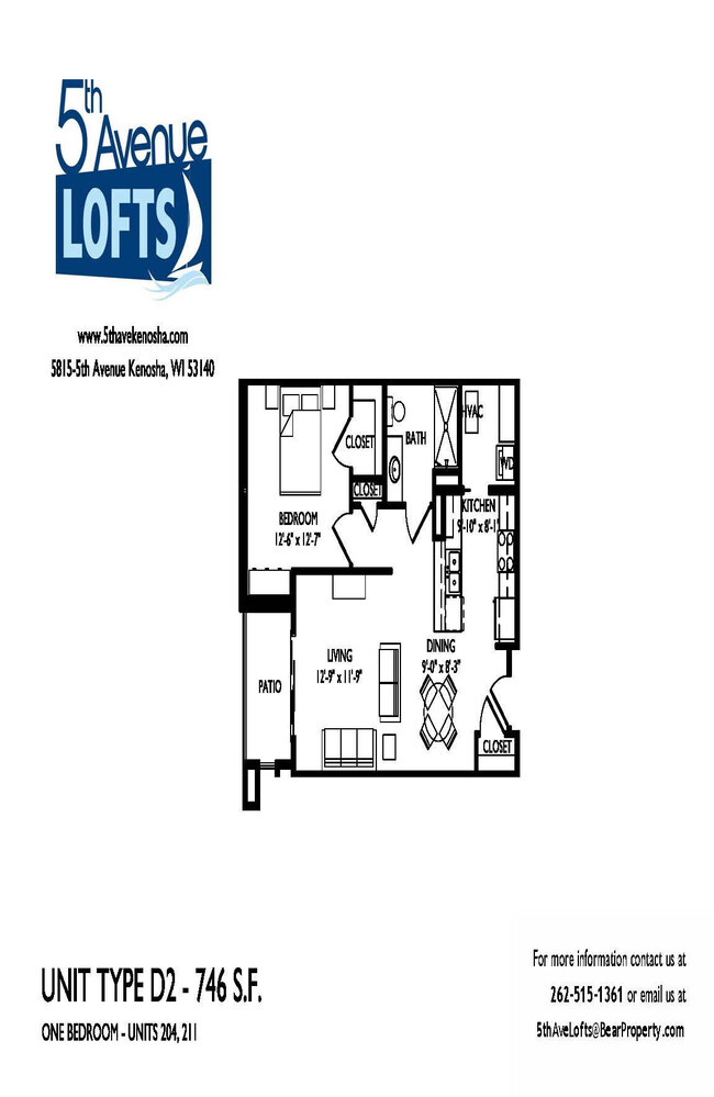 Floorplan - 5th Avenue Lofts