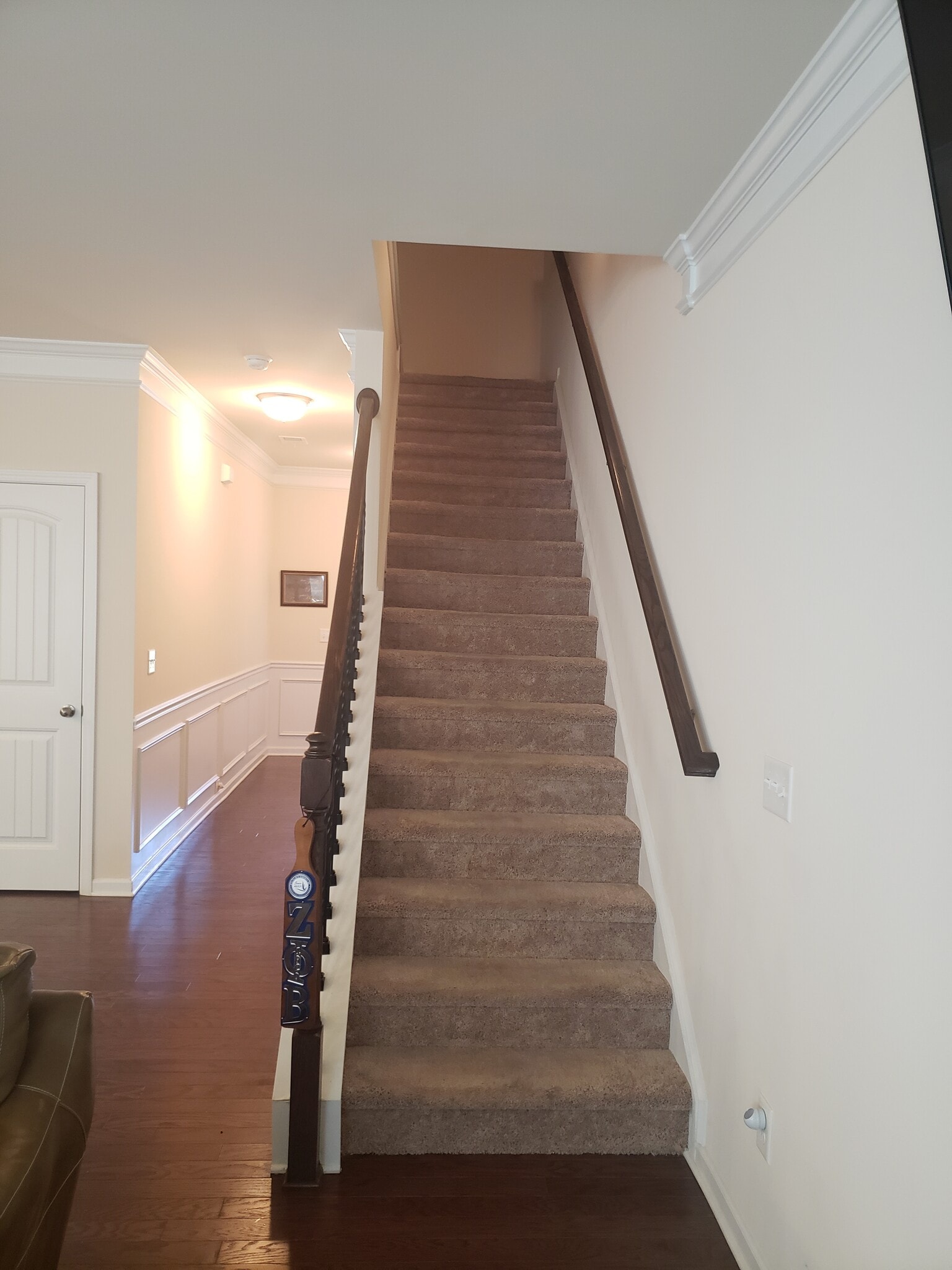 Iron Rod and Wood Staircase - 263 COOLWATER LN