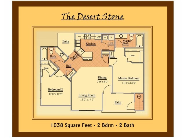 Dessert Stone - Ledgestone Apartments