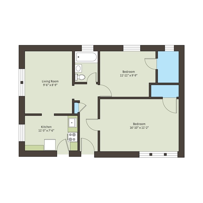 Floorplan - Ellis Court