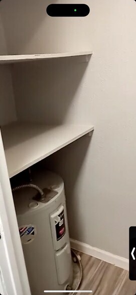 Cleaning Closet & Water Heater - 6646 E Lovers Ln