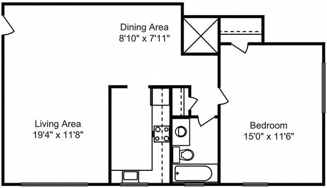 Floorplan - Friendship Courts Apartments