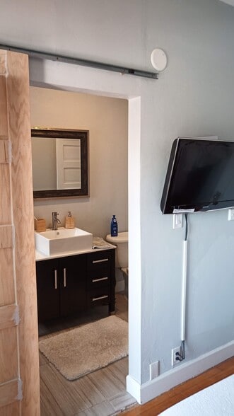 Master Bath from Master Bedroom - 2415 N Vine St