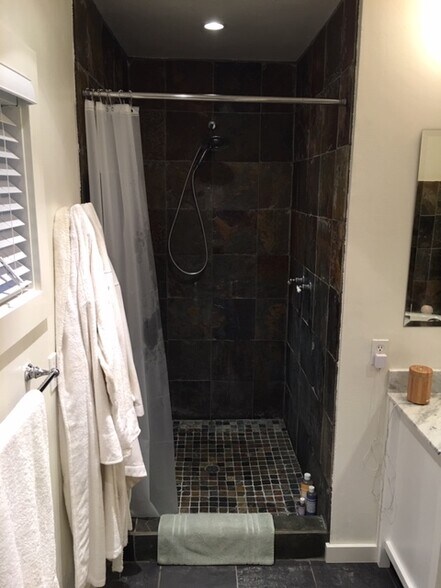 Master bathroom walk-in shower. - 285 Washburn Ave