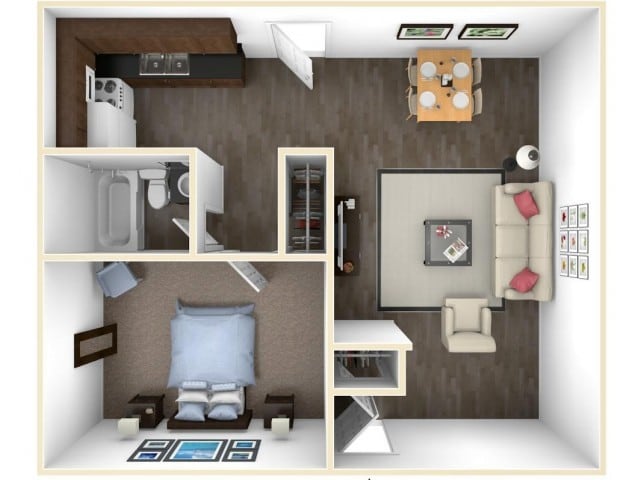 Floorplan - Eastway Court Apartments