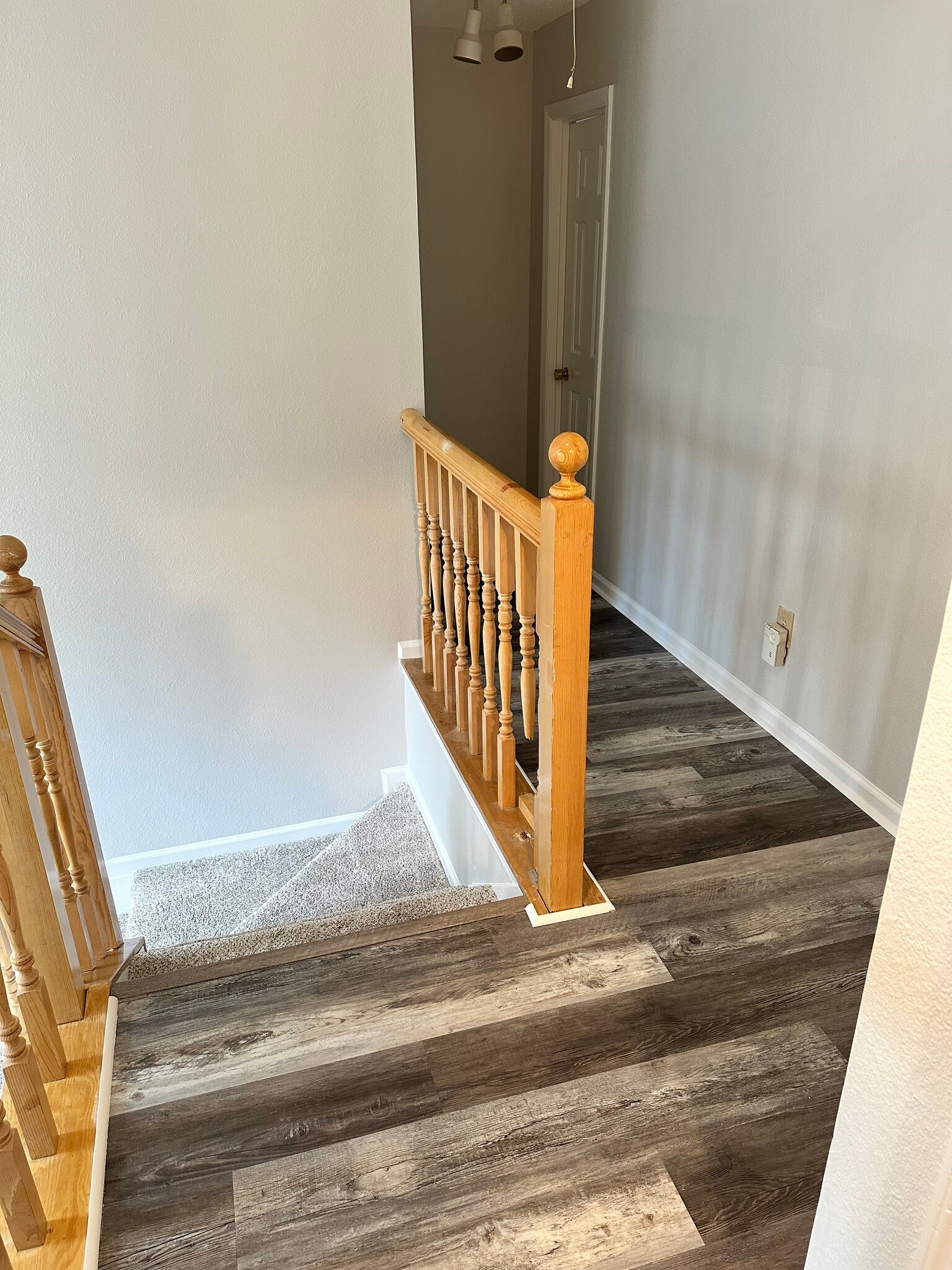 Upstairs Hall with New Flooring - 11265 Amy Frances Ln
