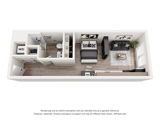 Floorplan - 608 E Chalmers (New Development)