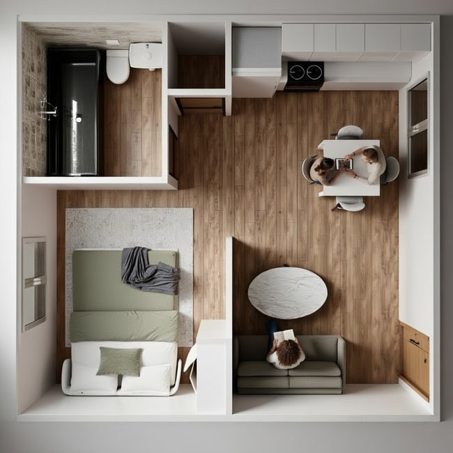 A1-1br.jpeg - The Kensington