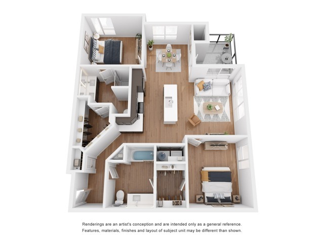 D1 Floorplan - The Alexander