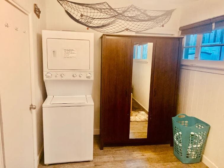 Laundry in Bedroom - 280 Sunset Dr