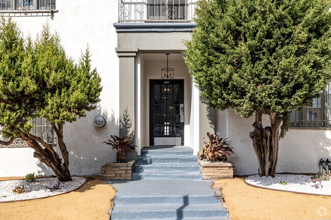 Entrance - 401 N Curson Ave