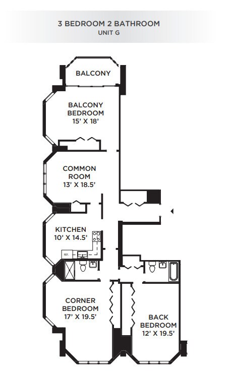 Floorplan - New Haven Towers