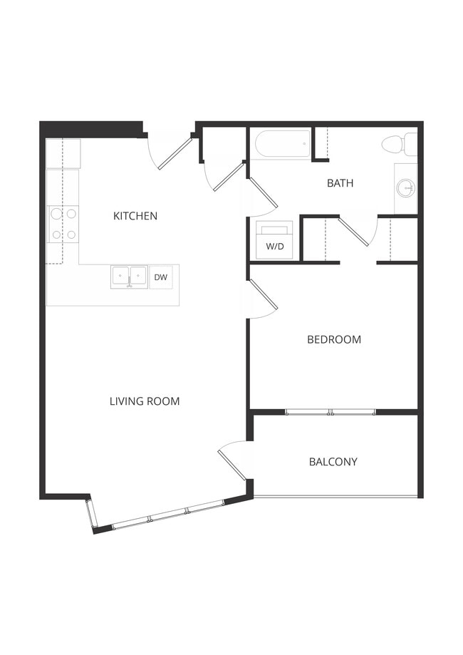 Frederick 1H 1x1 - Frederick Lofts