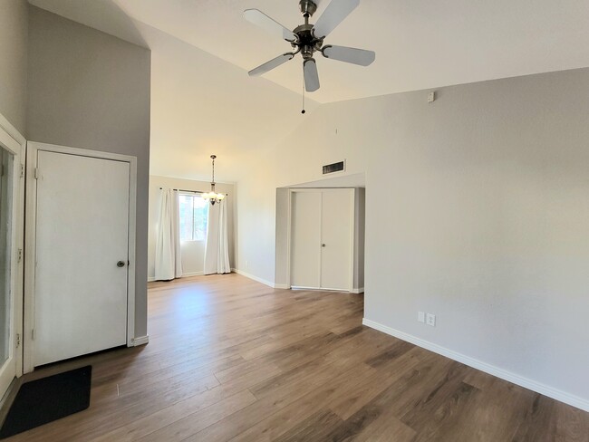 Main Room - high vaulted ceilings - 2035 S Elm St