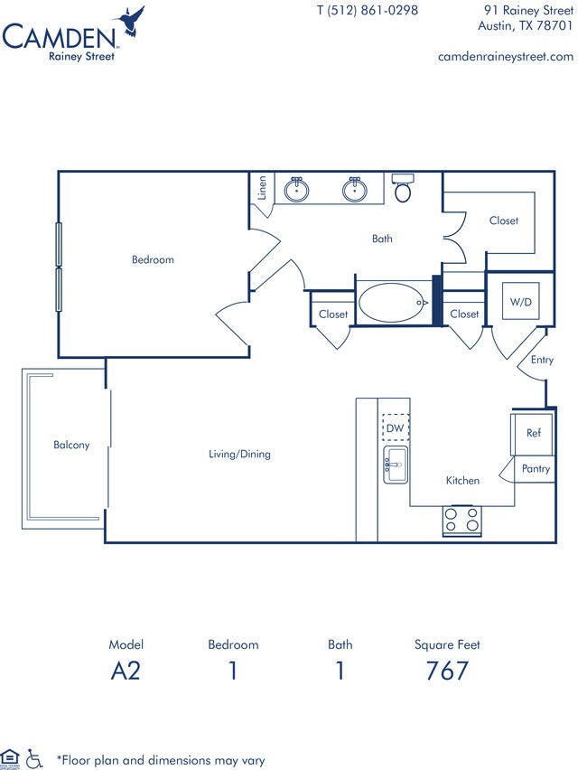 Floorplan - Camden Rainey Street