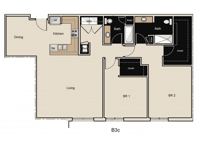 Floorplan - The Residences at Thornwood