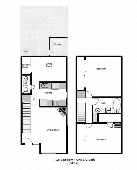 Floorplan - Pinewood Village Condominiums