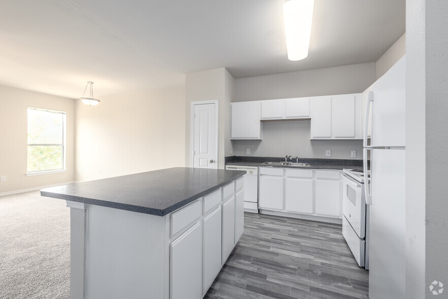 1BR, 1BA Kitchen - Refugio Place