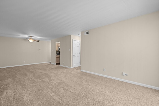 Deerfield Apartments | One Bedroom Remodel |Living Space - Deerfield Apartments