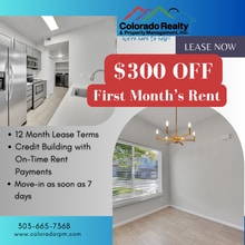 Building Photo - $1,795.95 - $300 OFF First Month's Rent , 1 Bedroom, 1 Bathroom, Condo in Arvada with Washer and ...