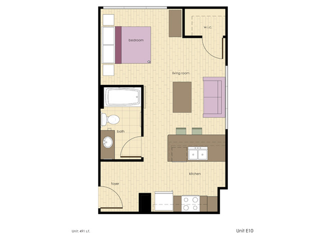 Floorplan - Waverly Terrace Senior Apartments