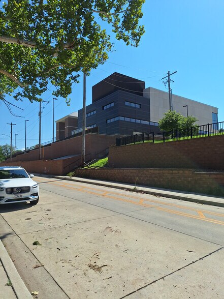 Right across from the Alumni Center - 1220 Louisiana St