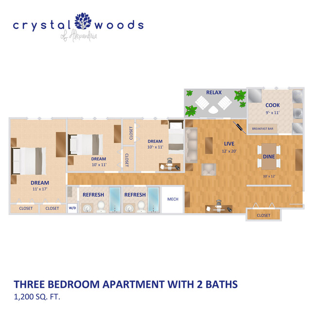 Floorplan - Crystal Woods