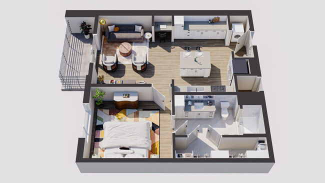 Floorplan - The Bouldin