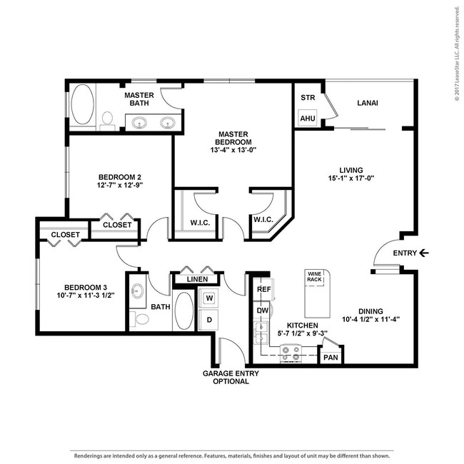 Floorplan - Lantower Cypress Creek