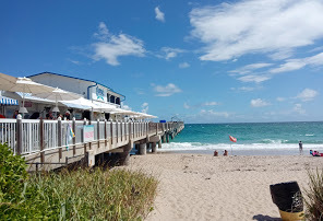 Beach Fishing Pier with Bennys restaurant - 230 S Lakeside Dr