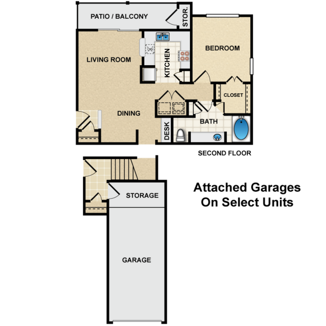 Floorplan - Crescent Apartment Homes