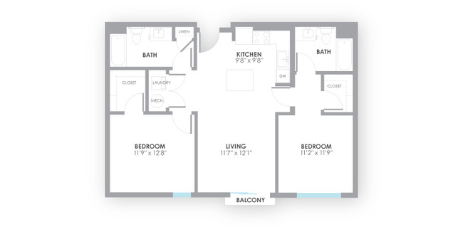 Floorplan - AMP Luxury Apartments