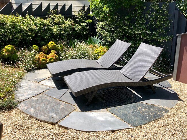 Shared garden - 1528 Fulton Street