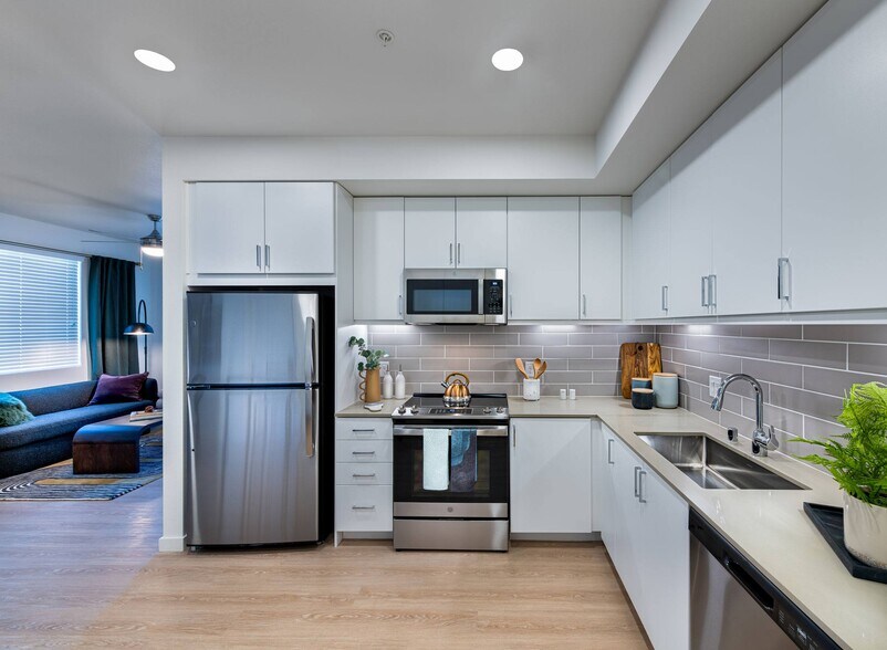 Quartz Countertops & Tile Backsplashes - Adler