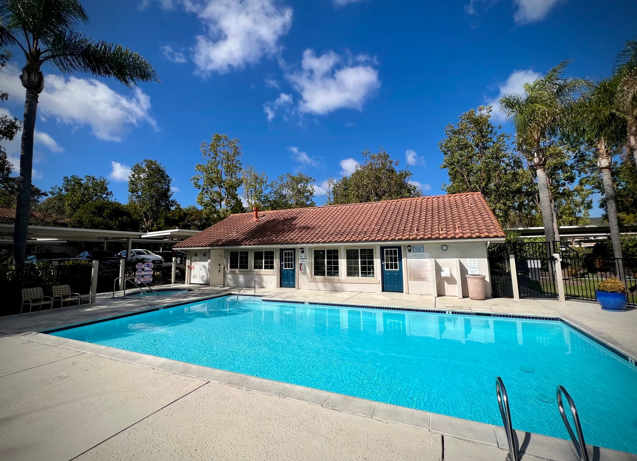 Terra Vista gated pool area with clubhouse - 10341 Azuaga St