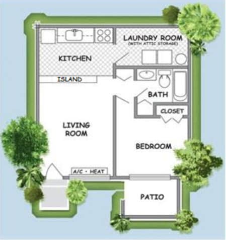 Floorplan - Vintage Grove Apartments