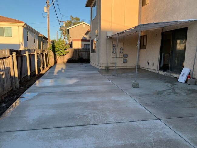 Back yard - 7751 Newman Ave