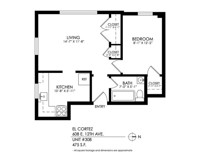 Floorplan - El Cortez