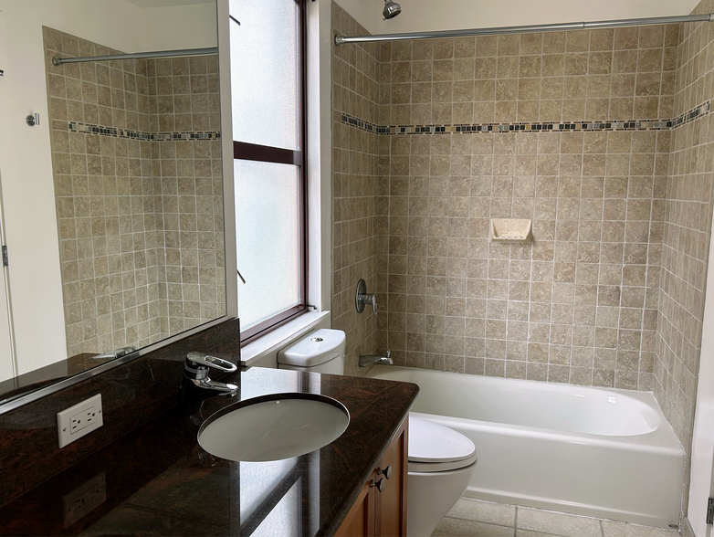 Attached bathroom with double sinks - 535 29th St