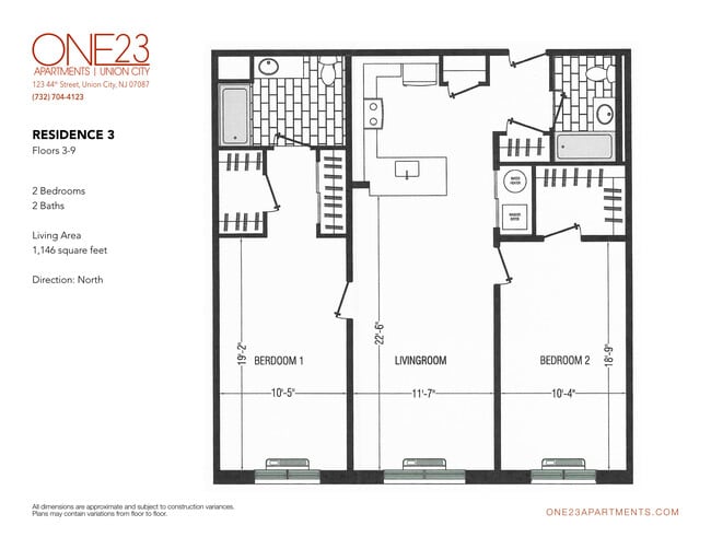 Floorplan - One23