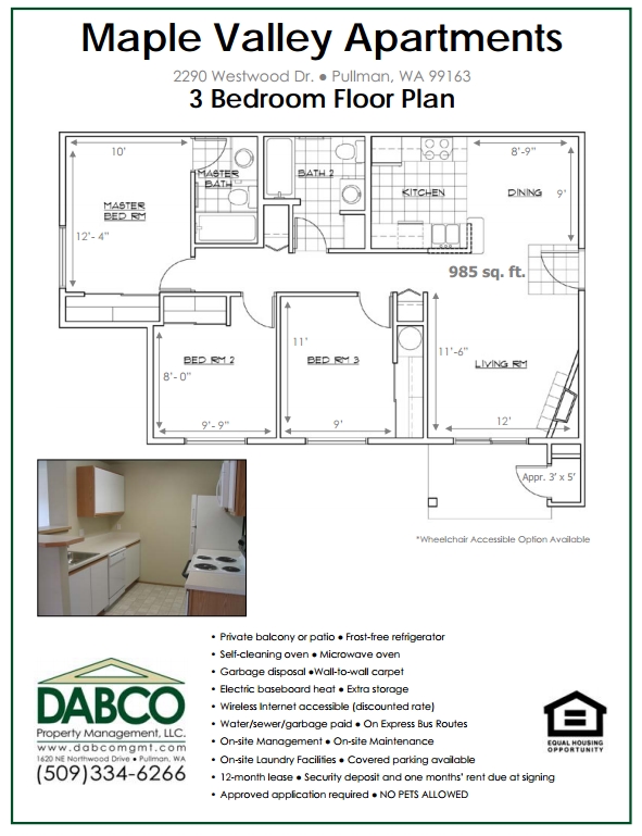 Floorplan - Maple Valley