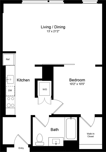 Floorplan - One Henry Adams
