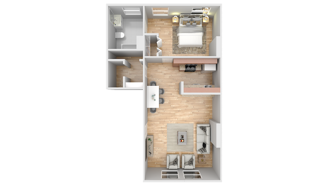 Flat 101 Floor Plan - Salutaris House