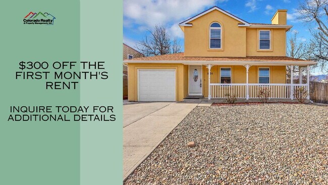 Building Photo - $2,200.95, $300 off the first month's rent, 4 Beds - 2 Bath, Single Family Home in Colorado Sprin...