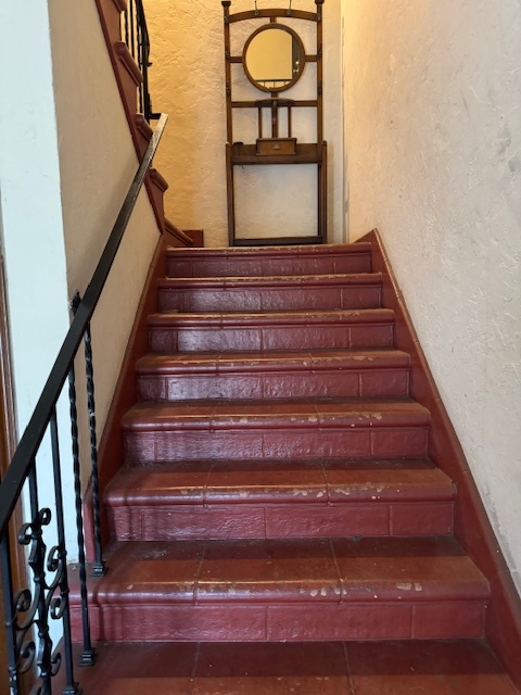 stairs to unit - 2205 S Harcourt Ave