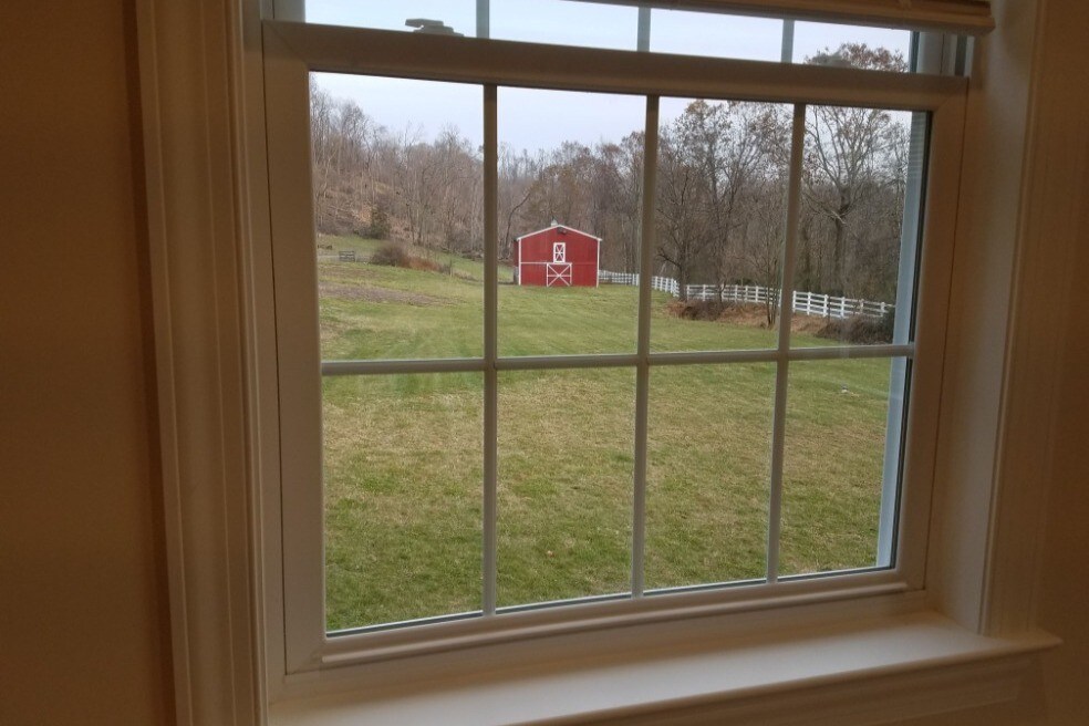 View of back yard - 2086 Kratz Station Rd
